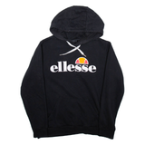ELLESSE Womens Black Hoodie UK 14
