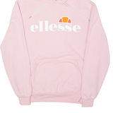 ELLESSE Womens Pink Hoodie UK 12