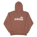 ADIDAS ORIGINALS Womens Brown Hoodie UK 12
