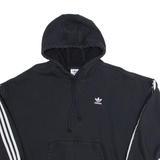 ADIDAS Womens Black Hoodie UK 10
