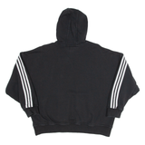 ADIDAS Womens Black Hoodie UK 10