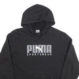 PUMA Mens Black Hoodie L