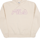 FILA Womens Beige Hoodie UK 14