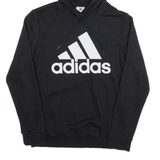ADIDAS Womens Black Hoodie S