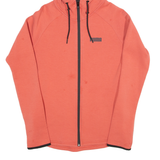PUMA Womens Pink Hoodie Full Zip S