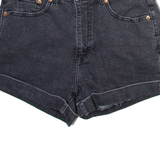 LEVI'S Womens Denim Shorts Grey S W28