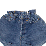 LEVI'S Altered Womens Denim Shorts Blue XXS W20