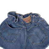 LEVI'S Altered Womens Denim Shorts Blue XXS W20