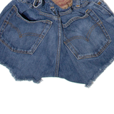 LEVI'S Altered Womens Denim Shorts Blue XXS W20