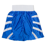 RAGING BULL Mens Sports Shorts Blue Relaxed Striped S W24