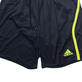 ADIDAS Mens Sports Shorts Black Relaxed XS W26