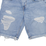 LEVI'S 511 Womens Denim Shorts Blue Slim M W29