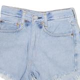 LEVI'S Altered Womens Denim Shorts Blue M W24