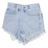 LEVI'S Altered Womens Denim Shorts Blue M W24