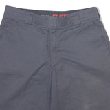 DICKIES Mens Workwear Shorts Grey M W34