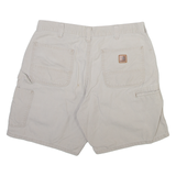 CARHARTT Carpenter Mens Workwear Shorts Beige M W34