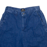 RIDERS CASUAL Womens Denim Shorts Blue Relaxed XS W26