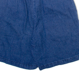 RIDERS CASUAL Womens Denim Shorts Blue Relaxed XS W26