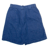 RIDERS CASUAL Womens Denim Shorts Blue Relaxed XS W26