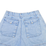 OBR Womens Denim Shorts Blue Relaxed S W28
