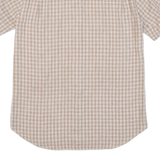 EUROMAN Mens Shirt Brown Check M