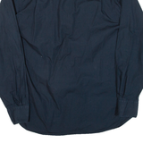 PAUL & SHARK Mens Plain Shirt Blue Long Sleeve S