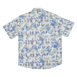 NEW HAVEN Mens Shirt Blue Floral M