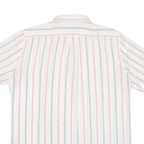PRESIDENCE Mens Shirt White Striped M