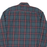 CAMEL ACTIVE Mens Shirt Green Check Long Sleeve L