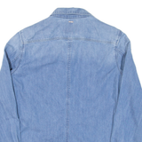 G-STAR Womens Denim Shirt Blue Long Sleeve XS