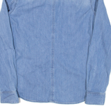 G-STAR Womens Denim Shirt Blue Long Sleeve XS