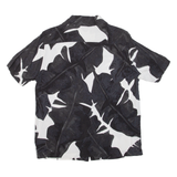 H&M Mens Hawaiian Shirt Black Floral S