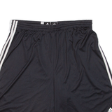 ADIDAS Mens Sports Shorts Black Relaxed XL W34