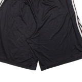 ADIDAS Mens Sports Shorts Black Relaxed XL W34