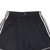 ADIDAS Mens Sports Shorts Black Relaxed L W29
