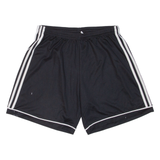 ADIDAS Mens Sports Shorts Black Relaxed L W29