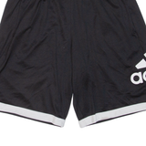 ADIDAS Mens Sports Shorts Black Relaxed M W24