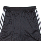 ADIDAS Mens Sports Shorts Black Relaxed L W32