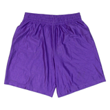 Mens Sports Shorts Purple Relaxed M W30