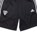 ADIDAS Mens Sports Shorts Black Relaxed L W31