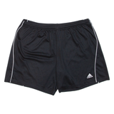 ADIDAS Womens Sports Shorts Black Relaxed XL W35