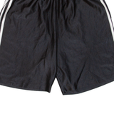 ADIDAS Mens Sports Shorts Black Relaxed L W28
