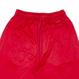 NIKE Mens Sports Shorts Red Relaxed S W26