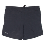 COLUMBIA Mesh Lining Mens Swimming Shorts Black Relaxed S W38