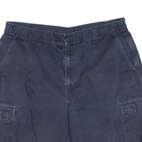 DICKIES Mens Cargo Shorts Blue Relaxed L W36