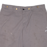 DICKIES Mens Workwear Shorts Grey Relaxed XL W38