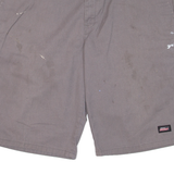 DICKIES Mens Workwear Shorts Grey Relaxed XL W38