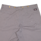 DICKIES Mens Workwear Shorts Grey Relaxed XL W38