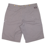 DICKIES Mens Workwear Shorts Grey Relaxed XL W38