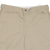 DICKIES Mens Workwear Shorts Beige Relaxed 2XL W42